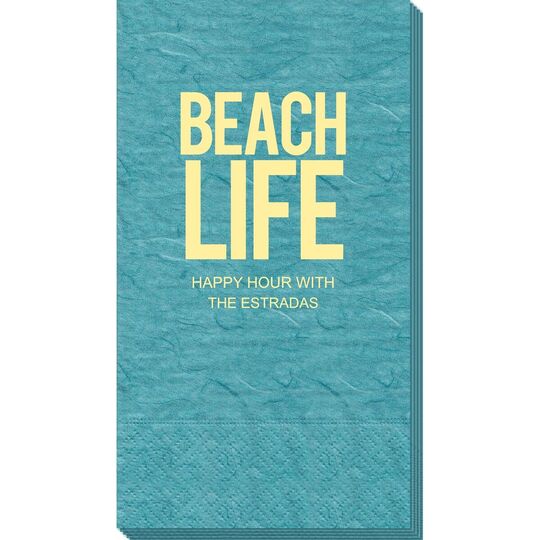 Beach Life Bali Guest Towels